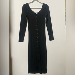 BB Dakota Black Long Sleeve Dress XS